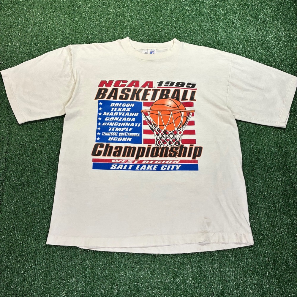 Vintage 90s Logo 7 NCAA Championship Basketball T-shirt